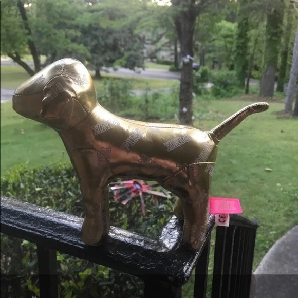 VS Pink gold plush dog - Picture 5 of 6